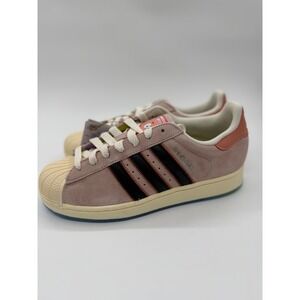 Adidas Originals Patrick Star Superstar Pink Suede SneakersJQ6778 Womens 9.5 NIB